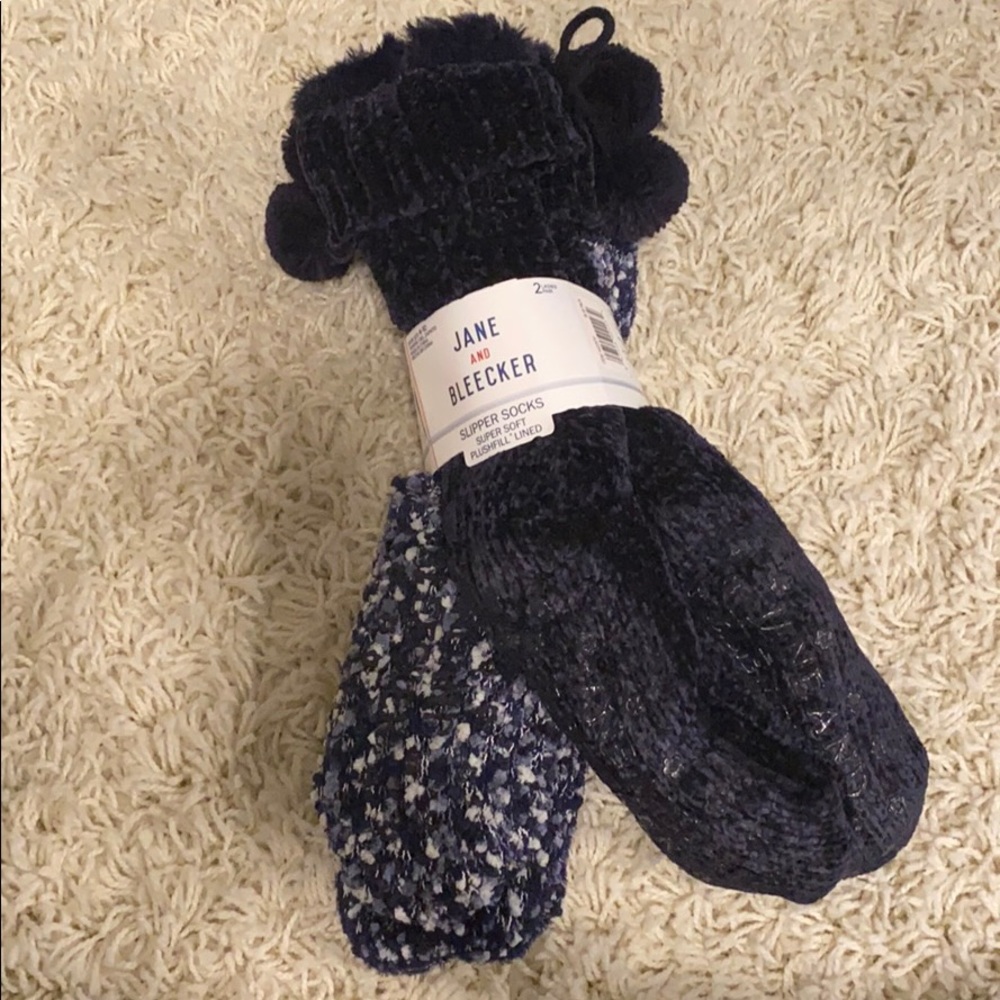Plush Slipper Socks